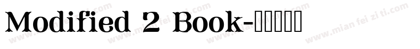 Modified 2 Book字体转换